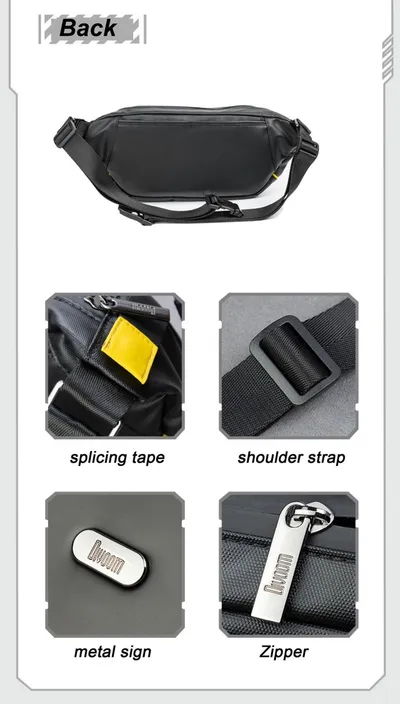 Çantë Me Ekran Led DIVOOM Pixoo slingbag-C - 4