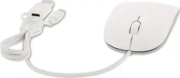 Maus LMP Easy, me kabllo, USB, USB-C, i bardhë
