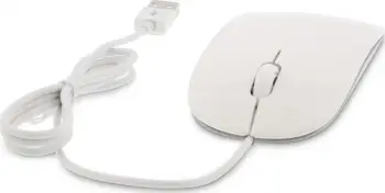 Maus LMP Easy, me kabllo, USB, i bardhë