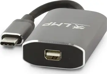 Përshtatës USB LMP 16138 USB-C në DisplayPort Mini (LMP-USBC-M-DP-SG), gri