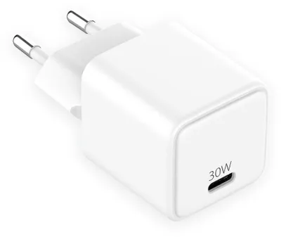 Karikues USB LMP GaN Power Adapter 30W, USB C, QC 3.0 PD, i bardhë - 1
