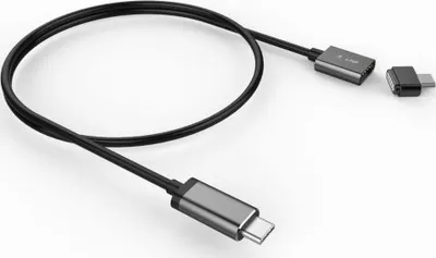 Kabllo LMP USB-C - USB-C, 3 m, e zezë - 1
