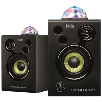 Boksa Hercules DJ Speaker 32 Party, 2.0 kanale, 30 W, të zinj