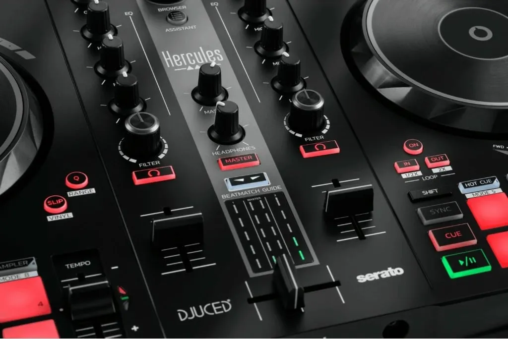 Kontroller DJ Hercules Inpulse 300 MK2, 2 kanale, USB, i zi - 4