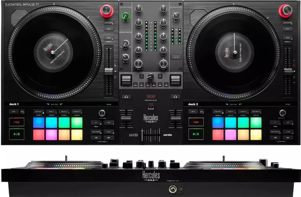 Kontrollues DJ Hercules INPULSE T7, motorik, USB, i zi - 2