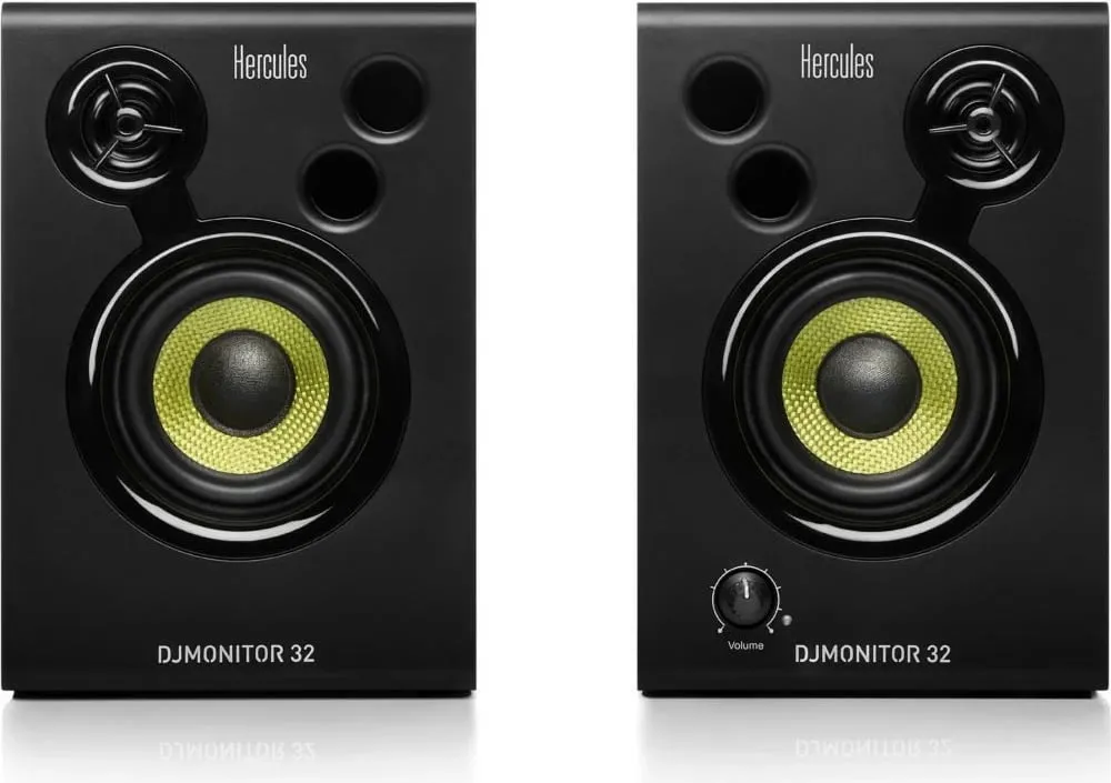 Boxa Hercules DJMonitor 32, 30W RMS, 3 inch, e zezë - 1