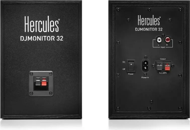 Boxa Hercules DJMonitor 32, 30W RMS, 3 inch, e zezë - 2