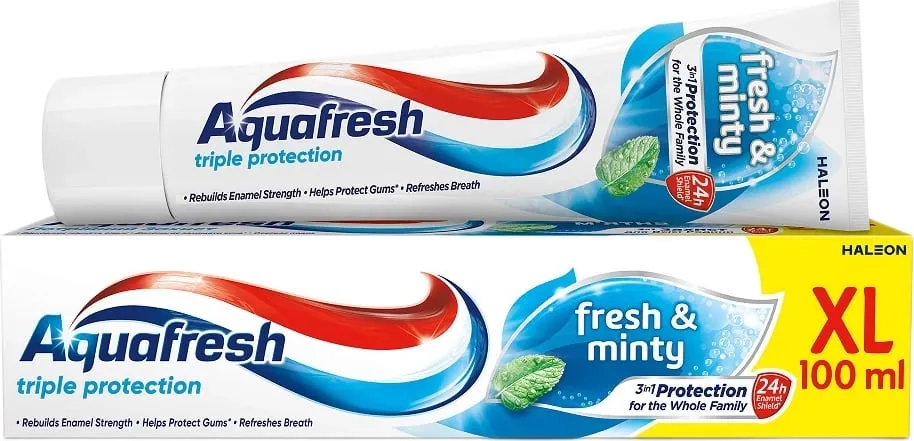 Pasta për dhëmbë Aquafresh Triple Protection Fresh & Minty 100ml - 1