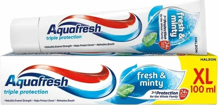 Paste dhëmbësh Aquafresh Triple Protection Fresh & Minty 100ml - 1