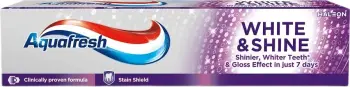Pasta për dhëmbë Aquafresh White & Shine 100ml
