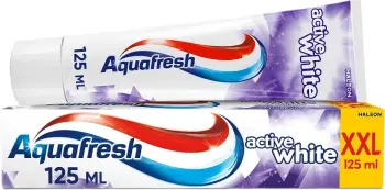 Pastë dhëmbësh Aquafresh Active White, 125ml, zbardhuese