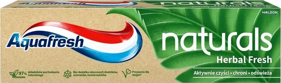 Pastë dhëmbësh Aquafresh Naturals Herbal Fresh 75ml - 1