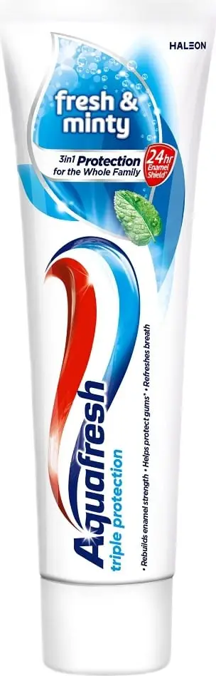 Pastë dhëmbësh Aquafresh Fresh Minty, 75 ml, shije mente