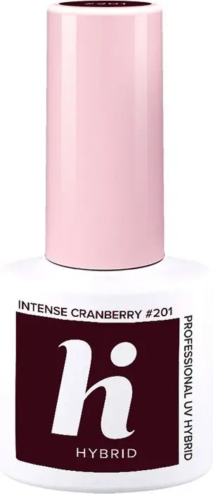 Llak thonjsh Hi Hybrid, nr. 201 Intense Cranberry, 5 ml