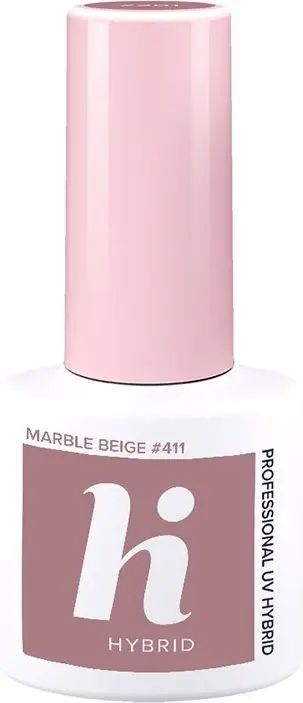 Llak për thonj Hi Hybrid No. 411 Marble Beige, 5ml