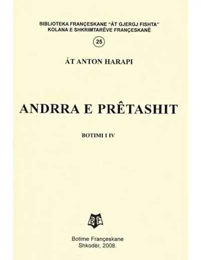 Andrra E Pretashit - Anton Harapi - 1
