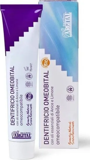 Pastë dhëmbësh homeopatike Argital, 75 ml - 1