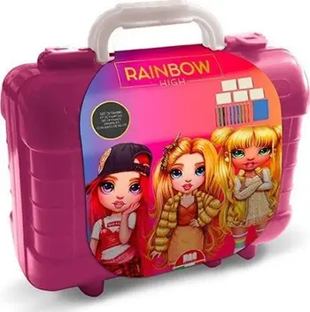 Set vizatimi Multiprint Rainbow High 42114, valixhe udhëtimi, për fëmijë 3+