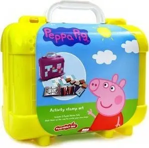 Set vulash Multiprint Peppa Pig Travel, kreativ për fëmijë, shumëngjyrësh