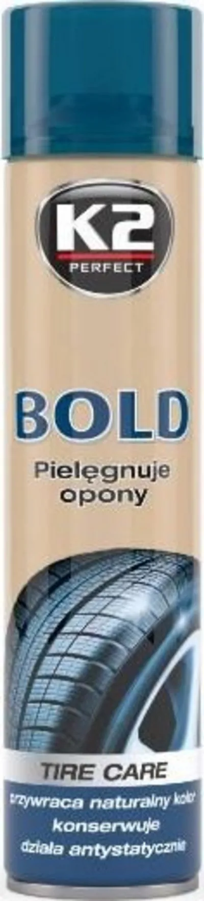 Sprej për goma K2 Bold, 600ml - 1
