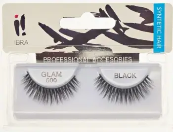 Qerpikë Ibra Glam 600 bar, të zinj