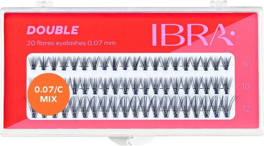 Set i qerpikëve Ibra 0.07 C-Mix, të zinj - 1