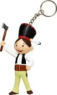 Varëse çelësash Tisso Toys Bolek Highlander, figurë dekorative, shumëngjyrëshe