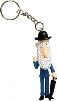 Varëse çelësash Tisso Toys Professor Sponge, figurë koleksionuese, shumëngjyrëshe