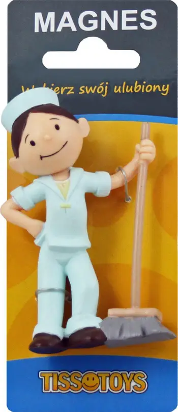 Magnet dekorativ Tisso Toys MAGNES BOLEK MARYNARZ 11007M, personazh Bolek marinar, i shumëngjyrshëm