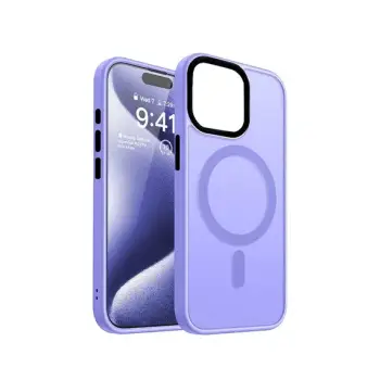 Mbrojtëse Për Telefon Magnetic Iphone 14 Pro Max Lehtë Vjollcë