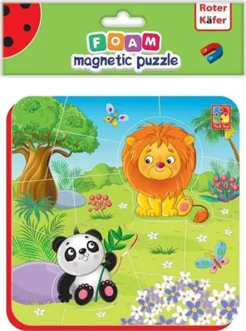 Puzzle magnetike Roter Kafer, 3+