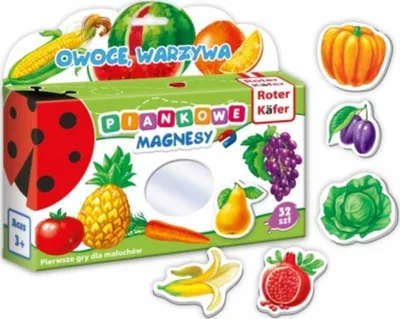 Lodër për fëmijë Roter Kafer My little world of magnets - 1
