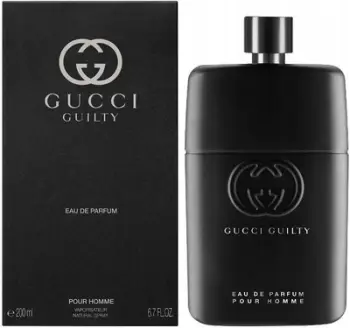 Parfum për meshkuj Gucci Guilty Pour Homme, 200ml, aromë drurore aromatike