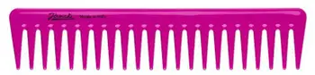 Krehër për stilim Janeke SuperComb Gel Application and Styling Comb për femra Fluo Fuchsia