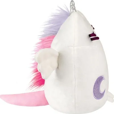 Lodër plushe Pusheen Super Pusheenicorn, 24cm, njëbrirësh, e bardhë - 3