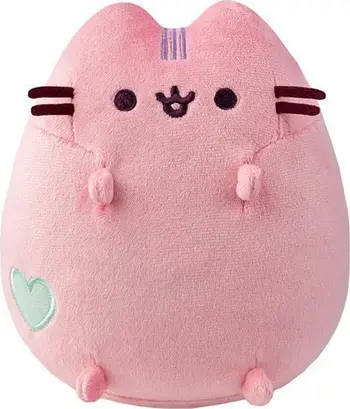 Maskotë pelushi Pusheen, 18 cm, pastel rozë