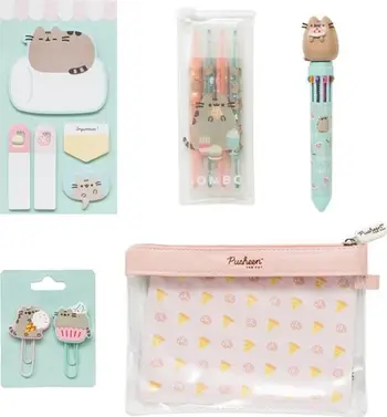 Set shkrimi Pusheen Foodie, 13 pjesë, shumëngjyrësh