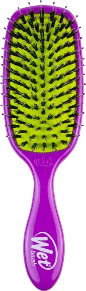 Furçë për flokë Wet Brush Shine Enhancer për femra, e purpurt, 1 copë