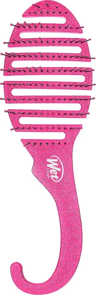 Furçë për flokë Wet Brush Shower Detangler për femra Pink Glitter - 1