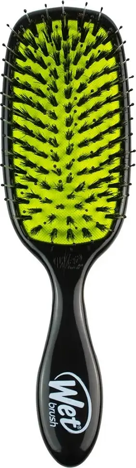 Furçë për flokë Wet Brush Shine Enhancer për femra e zezë 1 copë