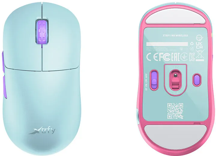 Maus Xtrfy M8, frosty mint - 4