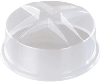 Kapak mikrovale Xavax M Capo, plastikë PU, i tejdukshëm, i rrumbullakët