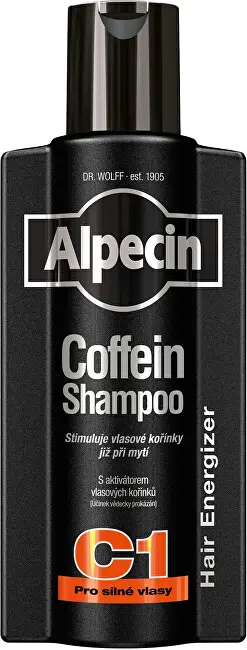 Shampo me kafeinë Alpecin C1 Black Edition, 375 ml