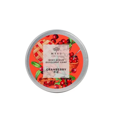 Skrab për trup Mysu Cranberry Pie, 185 ml - 1