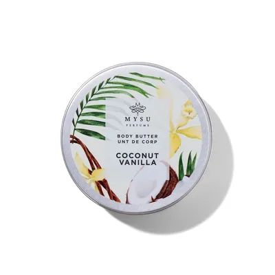 Gjalpë për trup Mysu Coconut&Vanilla, 185 ml - 1