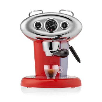 Aparat kafeje ILLY X7.1, i kuq