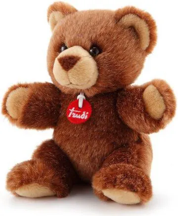 Lodër pelushi Trudi Teddy Bear 15 cm, arush, kafe - 1