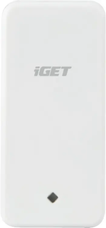 Senzor i dridhjeve iGET SECURITY M3P10, LED, i bardhë