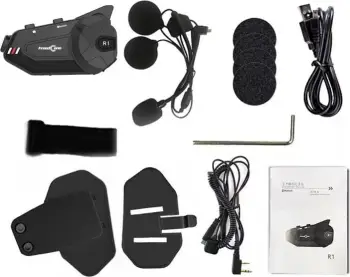 Kufje FreedConn KY-PRO SINGLE, Bluetooth, të zeza