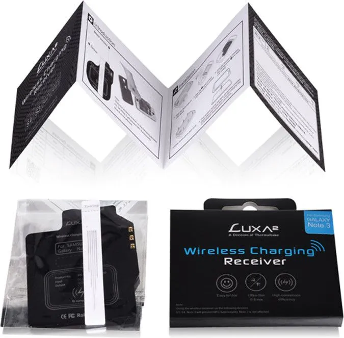 Marrës wireless Luxa2 Qi (PO-WPC-RXN2BK-00), për Samsung Galaxy Note 2 - 1